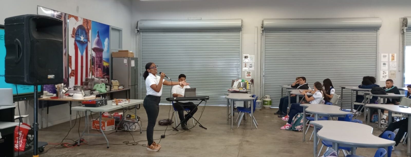 “Nuestras Voces” en la Escuela Sup. Pablo Colón Berdecia — 1